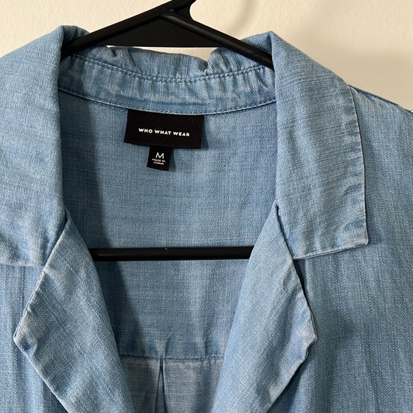 Jean shirt light Jean shirt who what wear brand size M - Picture 2 of 5